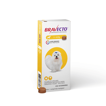 BRAVECTO 2,5 A 4,5 KG