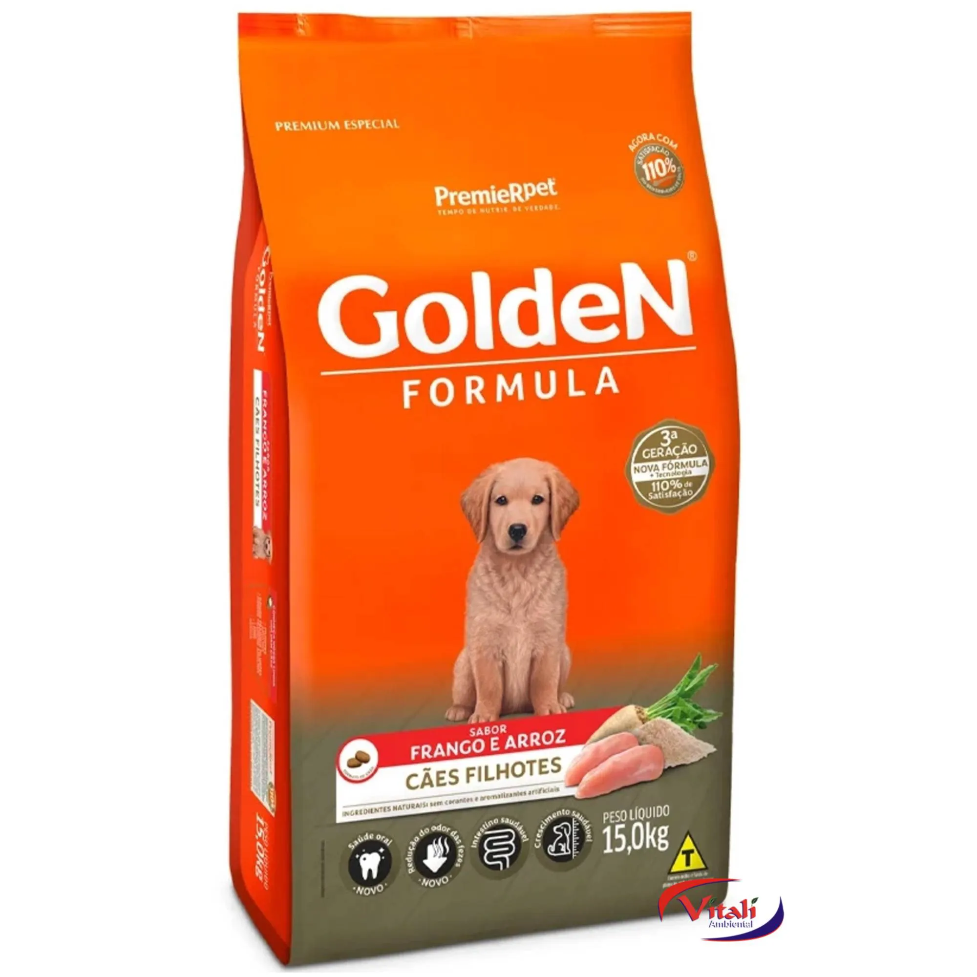 GOLDEN FORMULA FILHOTES FRANGO 15KG